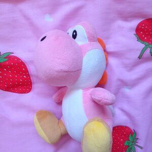 Nintendo Mario Pink Yoshi Plush (RE-LIST)